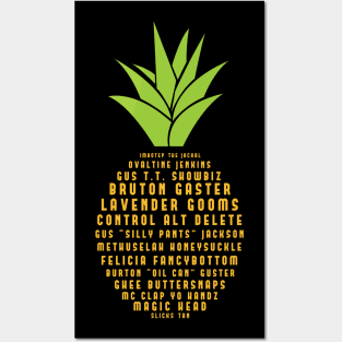 Burton Guster Nicknames Posters and Art